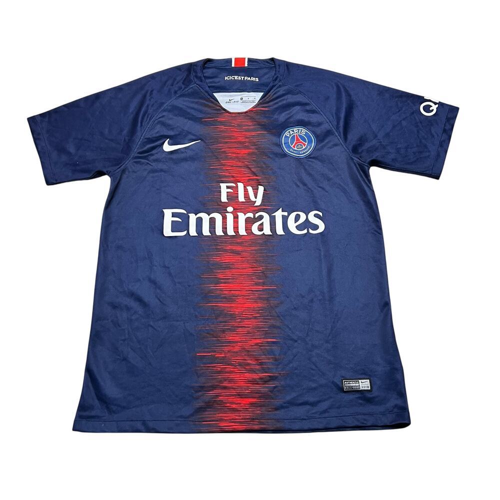 NIKE PARIS SAINT-GERMAIN HOME STADIUM JERSEY 18/19 Mens size M sport - soccer